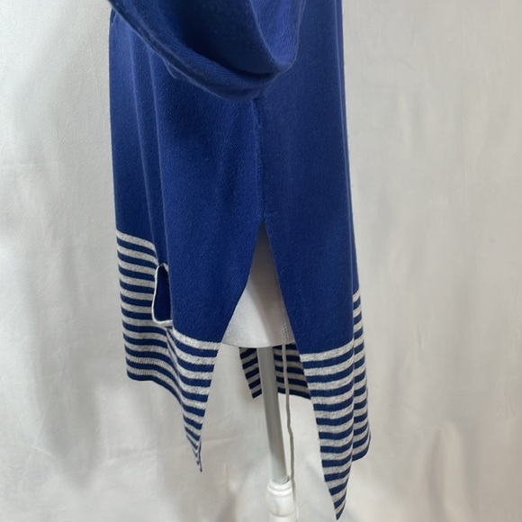 Vineyard Vines Sweater XS Relaxed Oversized Wool Cashmere Blend Navy EUC - Picture 9 of 11